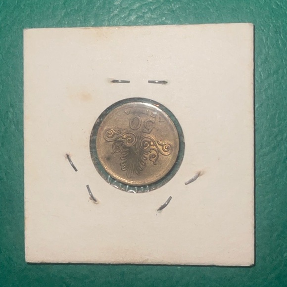 Greece  50 lepta 1973 UNC!!! - Picture 2 of 2